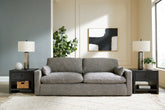Bay Furniture Gallery - Ashley Furniture - Dramatic Living Room - Chair and a Half / Granite - 1170223